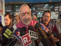 
      
      My statement on Deoband is correct: Giriraj Singh
      
      