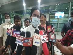 
      
      Kishan Reddy arrives in Andhra's Chittoor, to offer prayers...
      
      