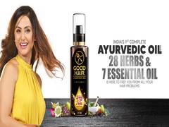 
      
      Pharma Culture Good Hair Ayurvedic with brand face Hina Khan
      
      