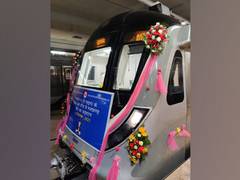 
      
      Delhi: Najafgarh-Dhansa bus stand section on grey line metro...
      
      
