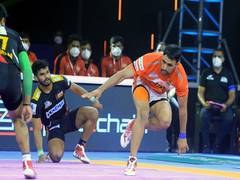 
      
      PKL: Pardeep Kumar shines as Gujarat Giants beat Bengaluru Bulls
      
      