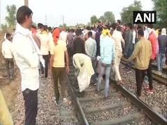 
      
      Gurjar Community blocks railway track in Bharatpur to demand...
      
      