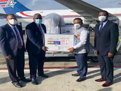 
      
      Guyana receives 80,000 doses of COVID-19 vaccine from India
      
      