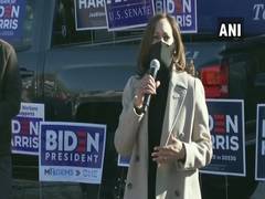
      
      Done with Trump, looking forward to elect Biden: Kamala Harris
      
      