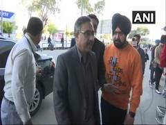 
      
      Pak High Commissioner arrives in New Delhi
      
      