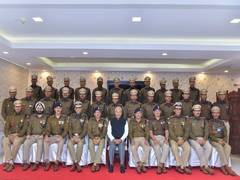 
      
      Home Secretary visits CRPF headquarters in Delhi
      
      