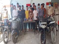 
      
      Hookah bar operator, 11 others held in UP's Hapur
      
      