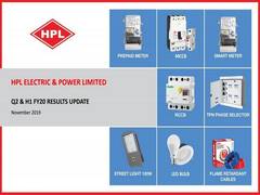 
      
      HPL Electric Q2 EBITDA rises by 5 pc due to healthy growth in...
      
      
