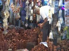 
      
      Hyderabad: Surge in demand of fancy earthen pots in markets
      
      