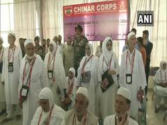 
      
      Srinagar: Lt General KJS Dillon interacts with Hajj pilgrims
      
      
