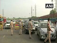 
      
      Heavy traffic movement at Delhi-Gurugram border; Police check...
      
      