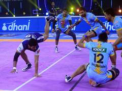 
      
      PKL: Haryana Steelers and UP Yoddha share spoils
      
      
