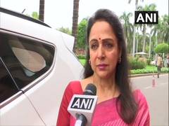 
      
      CWC'19 Semi-final: Hema Malini wishes 'all the best' to team India
      
      