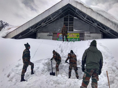 
      
      U'khand: Hemkund Sahib closes for winters
      
      