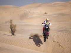 
      
      Joaquim Rodrigues and Franco Caimi of Hero Motosports finish...
      
      
