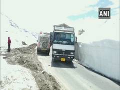 
      
      Truck drivers being screened in Himachal's Lahaul-Spiti as...
      
      