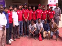 
      
      Indian hockey team creates awareness, meets survivors on...
      
      