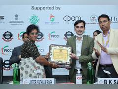 
      
      National winners felicitated at the 4th IPTSE
      
      