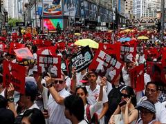 
      
      Massive protest in Hong Kong against China extradition bill 
      
      