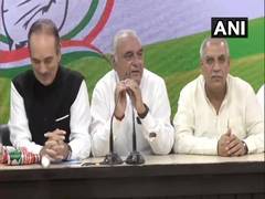
      
      Congress leader Hooda backs CM Khattar's idea of implementing...
      
      