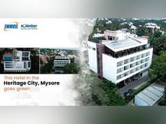 
      
      Hotel Roopa Elite in the Heritage city, Mysore goes green
      
      