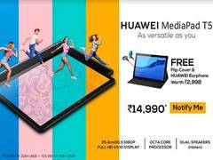 
      
      HUAWEI announces attractive offers for latest Product MediaPad T5
      
      