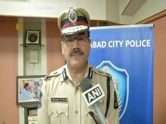 
      
      Hyderabad Police spray disinfectant on patrol vehicles
      
      