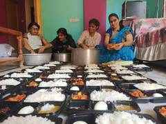 
      
      'Nari Sena' distributes free food to Covid-19 patients in AP,...
      
      