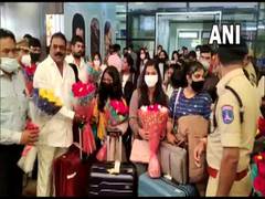 
      
      15 Telangana students stranded in Ukraine reach Hyderabad
      
      