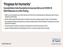 
      
      Hyundai Motor India Foundation announces roll-out of COVID-19...
      
      