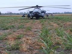 
      
      IAF's Apache helicopter makes precautionary landing in...
      
      