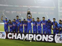 
      
      Cricket fraternity congratulate India on series win against...
      
      