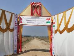 
      
      India-Nepal border: Integrated Check Post construction begins...
      
      
