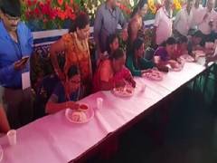 
      
      Karnataka: 60-yr-old wolfs down 6 idlis in a minute, wins...
      
      
