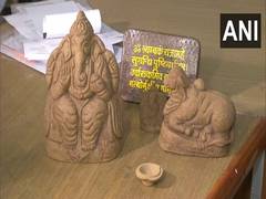 
      
      Aayog promotes Ganesha idols made from cow dung
      
      
