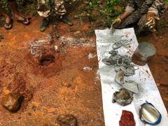 
      
      Maharashtra: IED explosives planted by Naxalites recovered by...
      
      