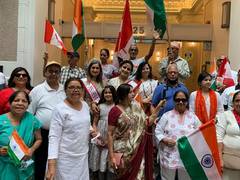 
      
      Tiranga car rally organised in Canada's Greater Vancouver...
      
      