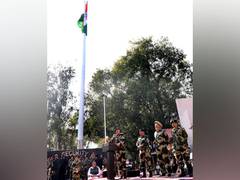 
      
      BSF unfurls 131-feet-high tricolour at India-Pakistan border...
      
      