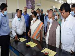 
      
      Tomar visits Indian International Trade Saffron Spice Park in...
      
      