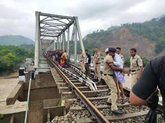 
      
      Assam: Incessant rain, landslides affect train services 
      
      