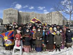 
    Anti-China protest held in Canada on 63rd anniversary of Tibetan National Uprising
    