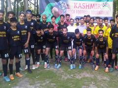 
      
      Month-long inter-district football inaugurated in Kashmir Valley
      
      