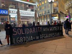 
      
      Afghan diaspora, Austrians in Vienna hold anti-Taliban protest
      
      