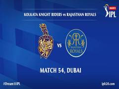 
      
      IPL 13: RR win toss, opt to bowl first against KKR
      
      