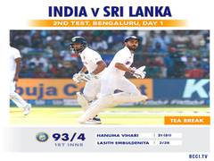 
      
      Ind Vs SL, 2nd Test (D/N): Visitors wreak havoc on hosts as...
      
      