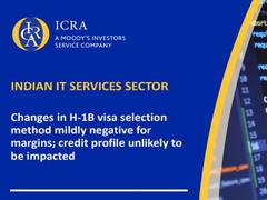 
      
      New rules for H-1B visa mild negative for Indian IT services: ICRA
      
      
