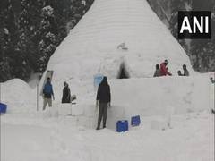 
      
      Igloo cafe in J-K's Gulmarg becomes new tourist attraction
      
      
