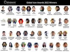 
      
      Blindwink announces winners for Global Icon Awards - 2022
      
      