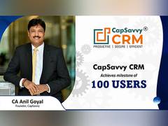 
      
      CapSavvy's unique CRM Software successfully empowers 100 users 
      
      