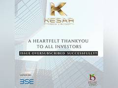 
      
      Kesar India Limited IPO Closes: Issue Over-Subscribed
      
      